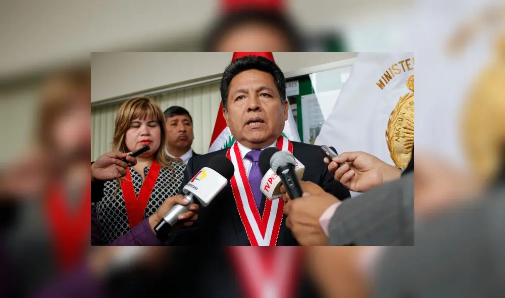 Carlos Ramos Heredia juró como fiscal de la Nación en mayo del 2014 en reemplazo de José Peláez Bardales. Foto: difusión