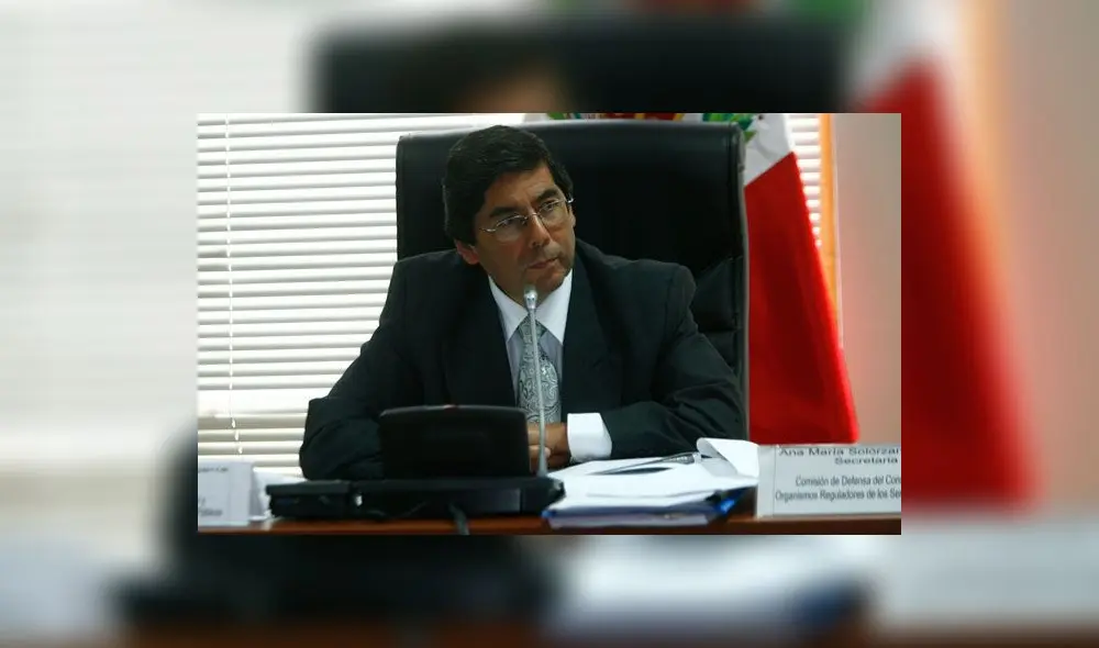 Jaime Delgado, fue el presidente de la Comisión de Defensa del Consumidor del Congreso. Foto: difusión