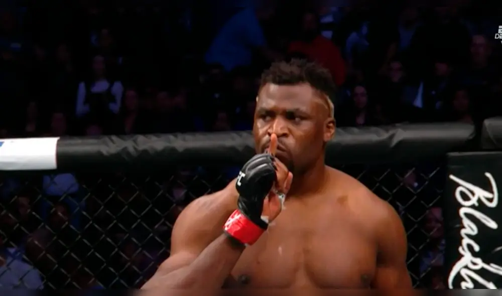 La pelea de Ngannou tuvo una duración de 5 rounds. Foto: Jazmin Ceras/La República La pelea de Ngannou tuvo una duración de 5 rounds. Foto: Jazmin Ceras/La República