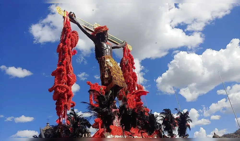La procesión del Señor de los Temblores es la celebración religiosa importante para los católicos en la Ciudad Imperial. Foto: La República