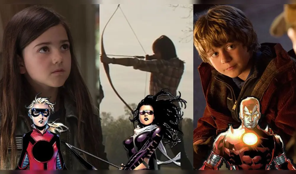 Miles de fanáticos esperan con ansias las películas de Young Avengers. Foto:composición/Marvel