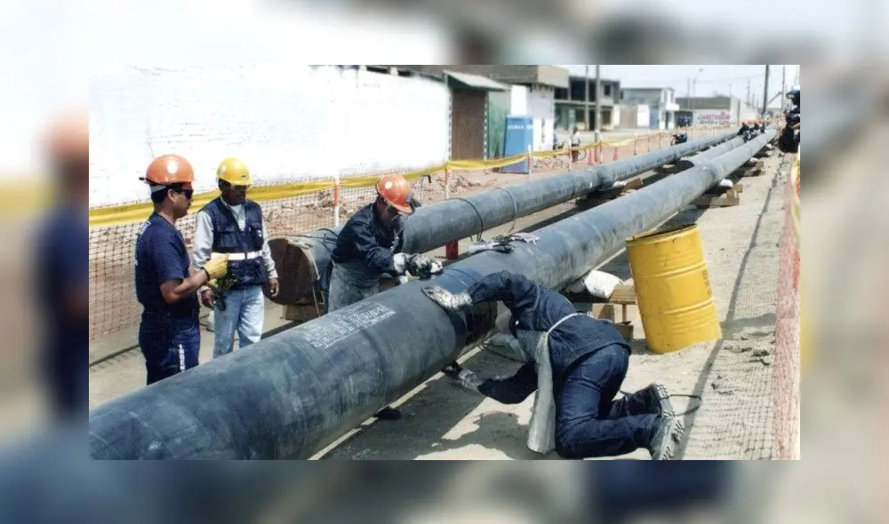 Obras de tendido de redes de gas y conexiones domiciliarias en Piura continúan su avance. Foto: difusión