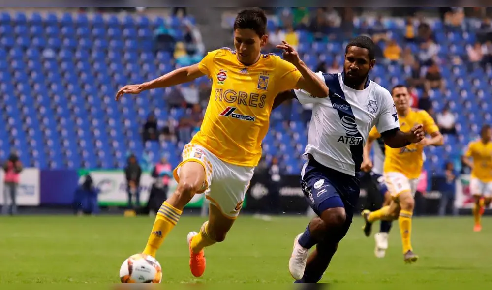 Tigres se medirá frente a Puebla por la jornada 4 de la Liga MX de este viernes 13 de agosto, solo una diferencia de 3 puntos lo separa. Foto: EFE
