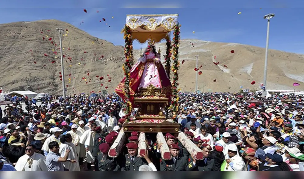 La imagen de la Mamita de Chapi estará en la explanada del santuario. Foto: archivo LR