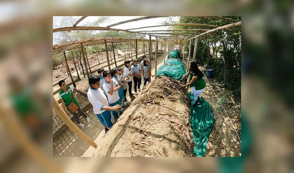 El compostaje permite reducir el volumen de los residuos sólidos entre 40% y 50% y concede ampliar la vida útil de los rellenos sanitarios. Foto: difusión El compostaje permite reducir el volumen de los residuos sólidos entre 40% y 50% y concede ampliar la vida útil de los rellenos sanitarios. Foto: difusión