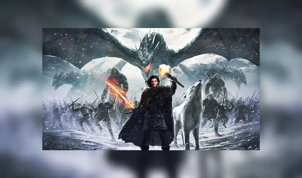 Jon Snow también obtiene el nombre de Aegon Targarye en "Games of thrones". Foto: HBO