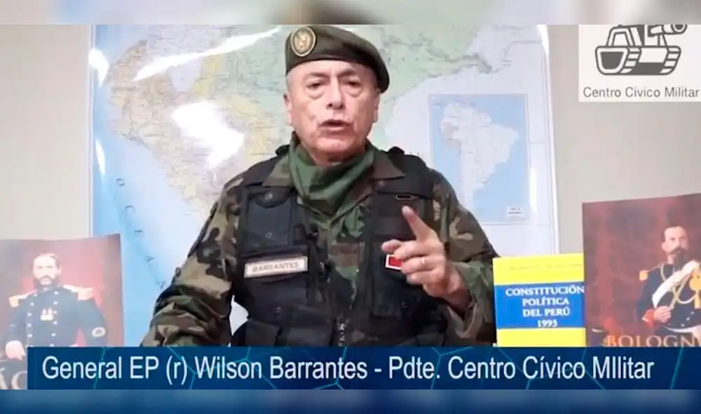 Según informaciones periodísticas, el militar en retiro tenía una relación cercana con Antauro Humala y dirigentes del Movadef. Foto: captura de Facebook
