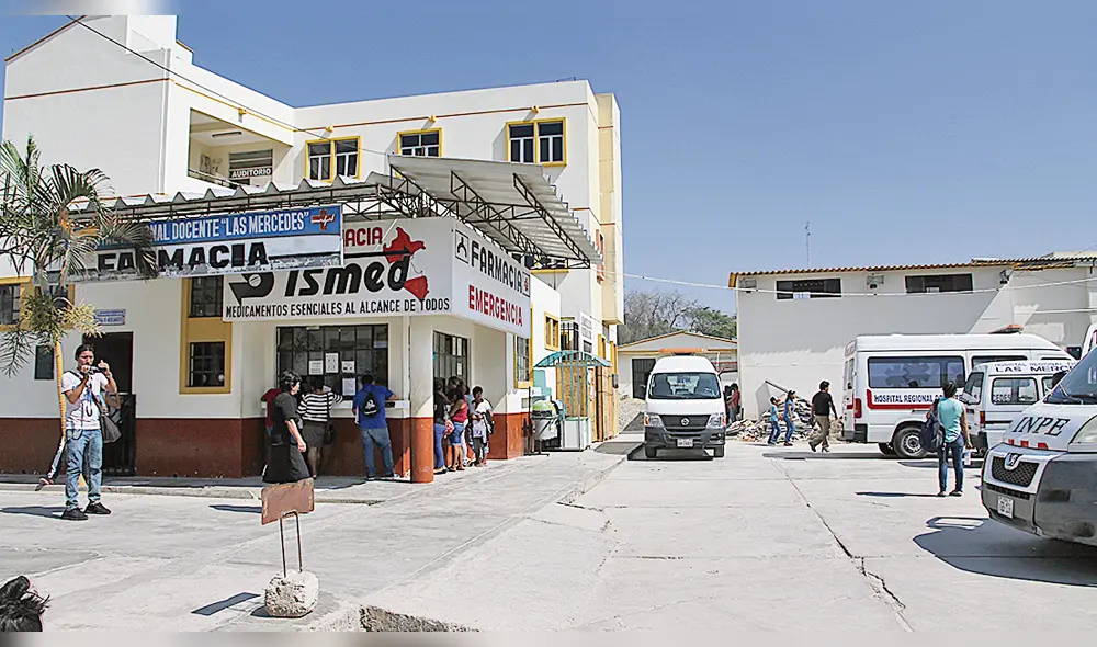 Irregularidades en obra de Las Mercedes involucran a directivos del Hospital Las Mercedes. Foto: La República