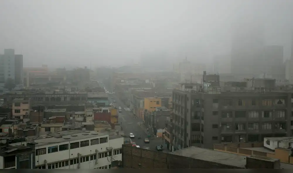 Lima amaneció con un clima nublado pese a la actual estación. Foto: Senamhi