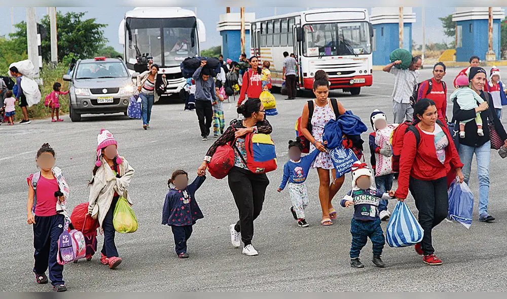 La plataforma de Respuesta a Venezolanos especificó que 1.4 millones de ciudadanos venezolanos se encuentran en Perú. Foto: referencial