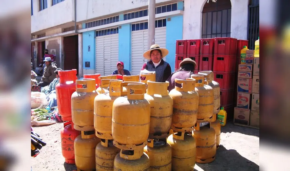 A inicios del 2021 el precio del balón de gas era S/ 38. Foto: Difusión