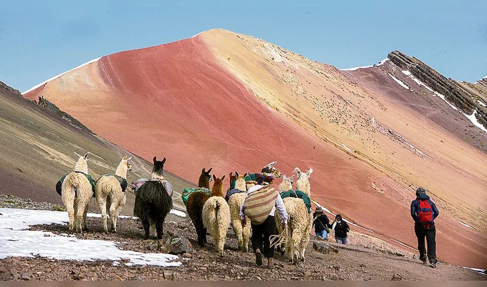 Prorrogan por 1 año petitorios mineros en Montaña de los Siete Colores. Foto: Mincetur Prorrogan por 1 año petitorios mineros en Montaña de los Siete Colores. Foto: Mincetur