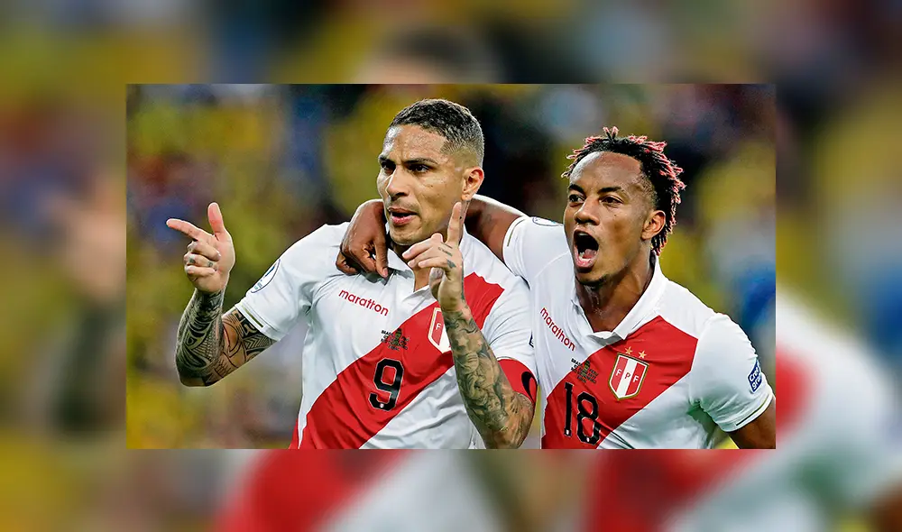 André Carrillo habló sobre la costumbre que tenía el defensor colombiano cuando marcaba a Guerrero. Foto: AFP