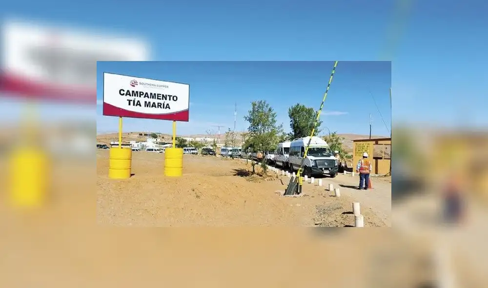 Southern Copper aún busca de obtener la aprobación del gobierno peruano para dar inicio a la construcción de Tía María. Foto: GLR