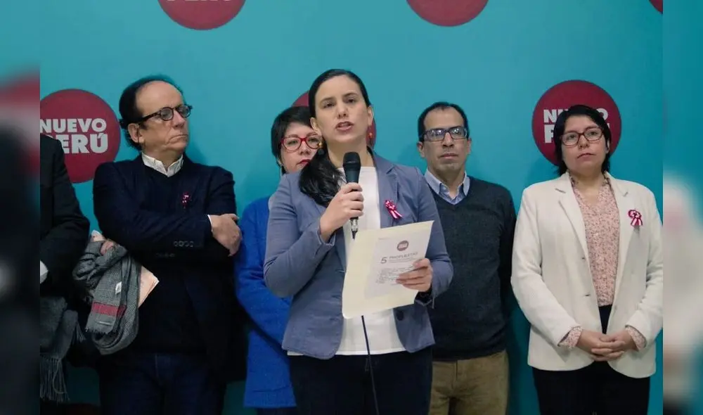 La excandidata presidencial Verónika Mendoza es la lideresa de la agrupación política Nuevo Perú. Foto: difusión