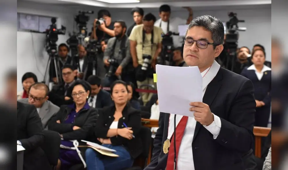 Fiscal Pérez indicó que "preocupa" que Keiko Fujimori asuma la presidencia por posible congelamiento de proceso en su contra. Foto: difusión