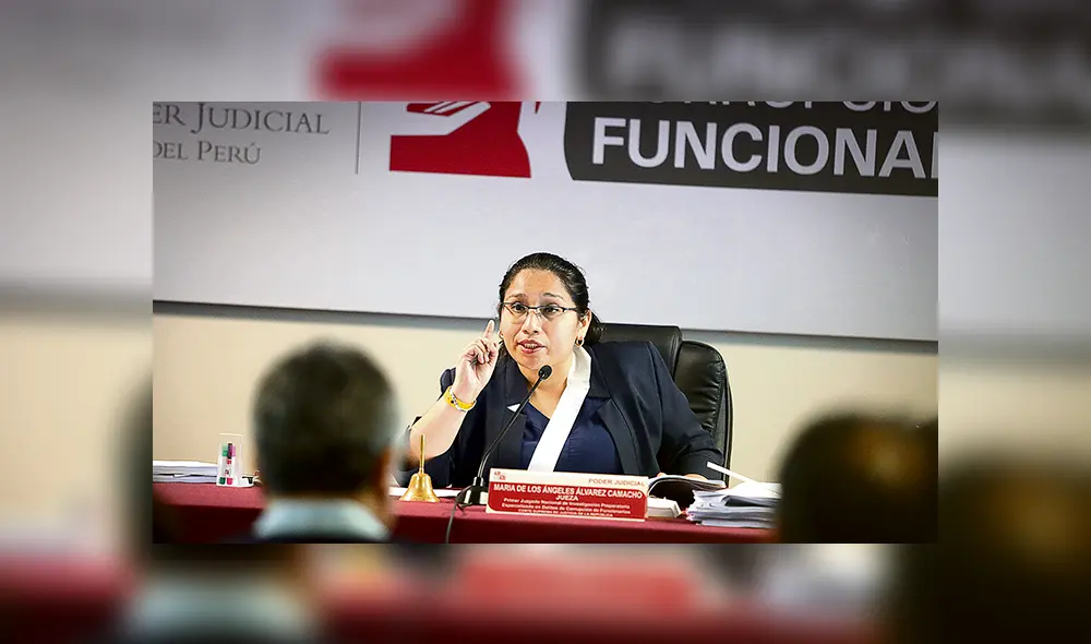 Jueza María Álvarez deberá precisar qué montos deben ser embargados o no de las cuentas de Luis Nava. Foto: La República.