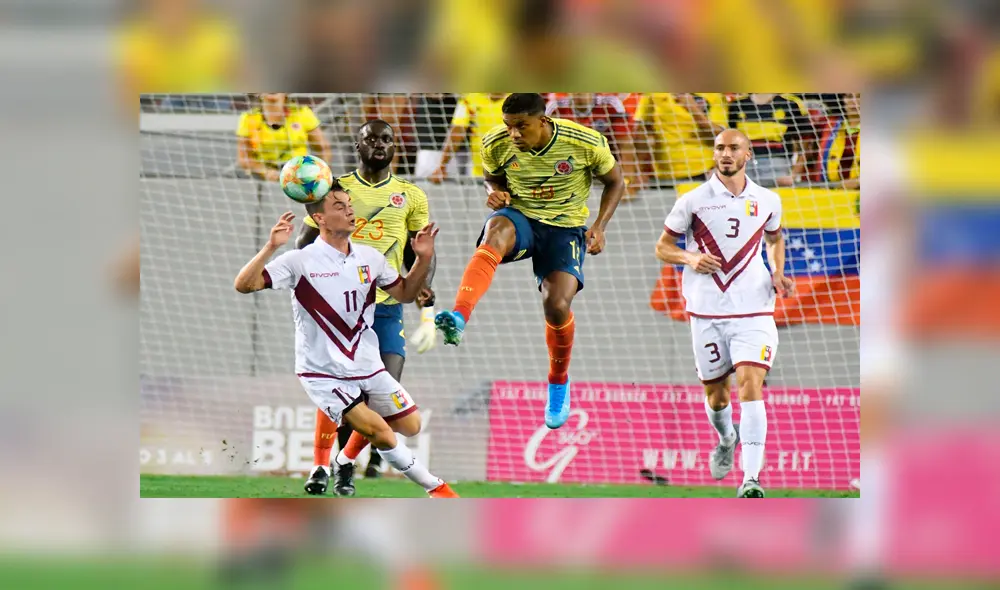 Colombia y Venezuela se enfrentaron en seis ocasiones por Copa América. Este jueves será su séptimo encuentro. Foto: EFE Colombia y Venezuela se enfrentaron en seis ocasiones por Copa América. Este jueves será su séptimo encuentro. Foto: EFE