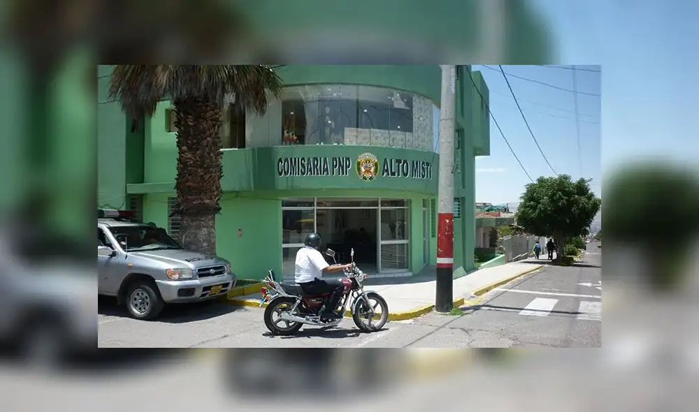 Denuncia fue presentada en la comisaría de Alto Misti. Foto: La República Denuncia fue presentada en la comisaría de Alto Misti. Foto: La República