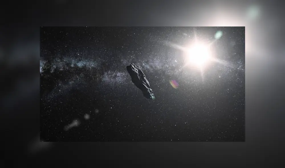 Hasta ahora, no se sabe a ciencia cierta qué clase de objeto astronómico era el llamado Oumuamua. Foto: BBC