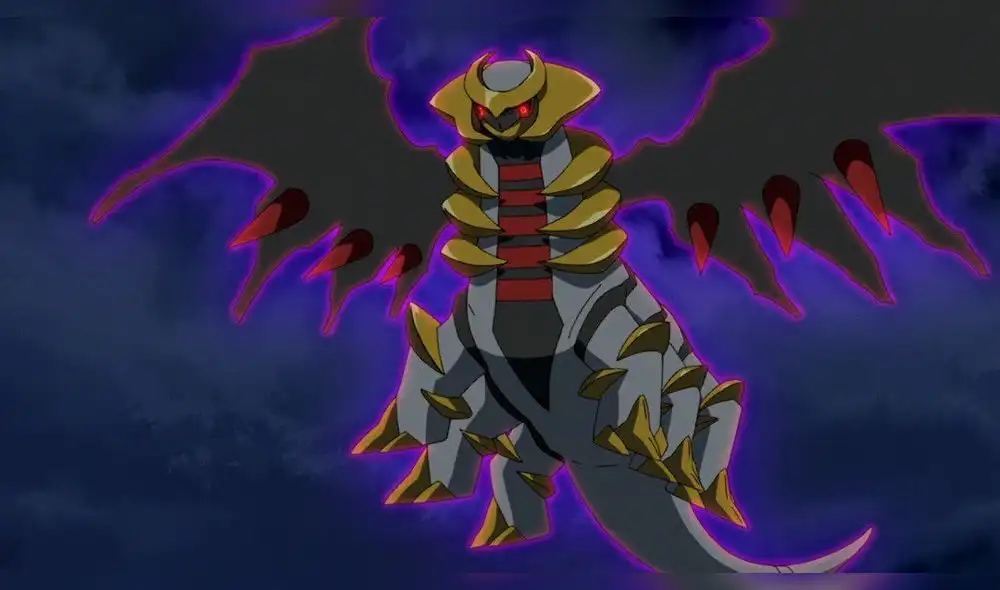 El Pokémon legendario de tipo Fantasma Giratina aparecerá en la nueva incorporación. Imagen: Pokémon El Pokémon legendario de tipo Fantasma Giratina aparecerá en la nueva incorporación. Imagen: Pokémon