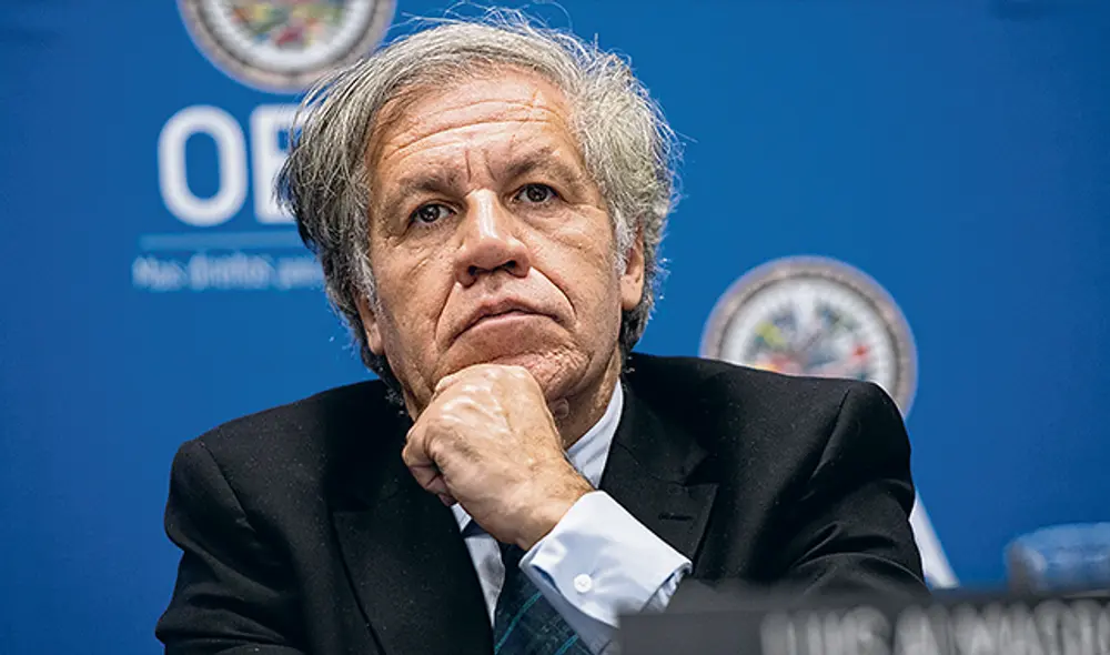 Luis Almagro, secretario general la OEA, condenó al régimen de Cuba por “llamar a civiles a reprimir”. Foto: difusión