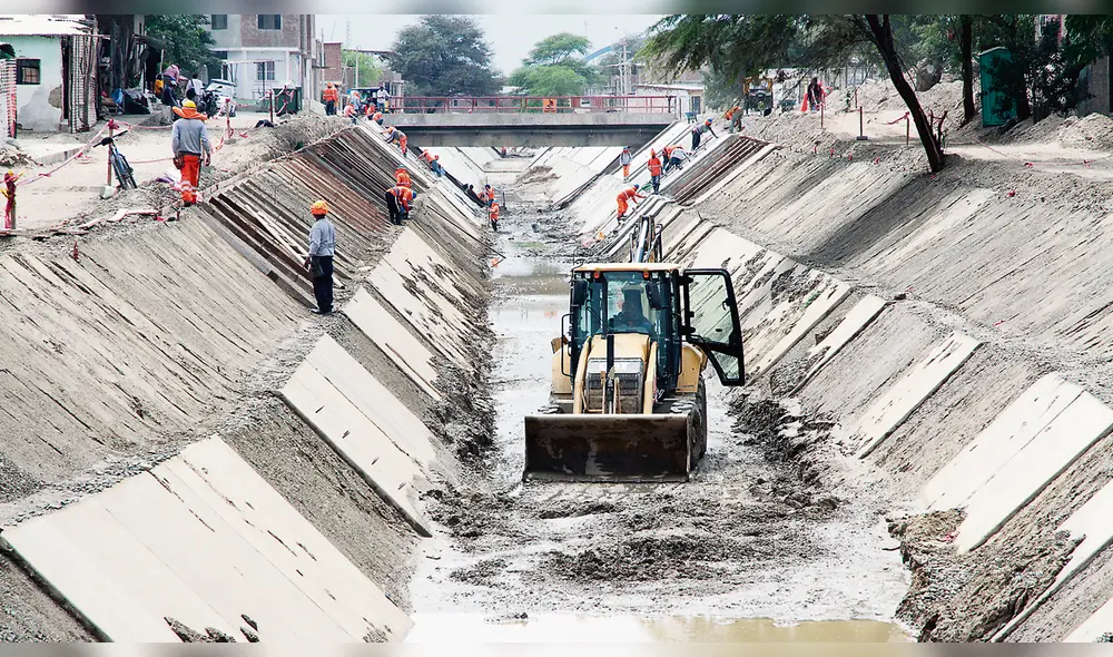 Un total de 1.339 obras se contempló ejecutar en la región tras el fenómeno de El Niño Costero. Foto: Difusión