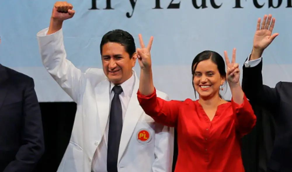 Verónika Mendoza es la lideresa de Nuveo Perú y Vladimir Cerrón del partido Perú Libre. Foto: La República
