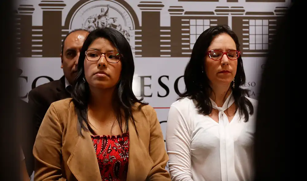 Indira Huilca y Marisa Glave buscan que el Gobierno de Pedro Castillo esté libre de impunidad y sea consecuente con su discurso. Foto: La República Indira Huilca y Marisa Glave buscan que el Gobierno de Pedro Castillo esté libre de impunidad y sea consecuente con su discurso. Foto: La República