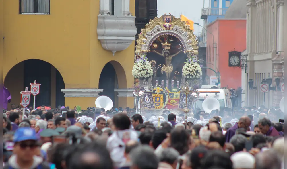 El último recorrido del Señor de los Milagros será en noviembre. Foto: La República