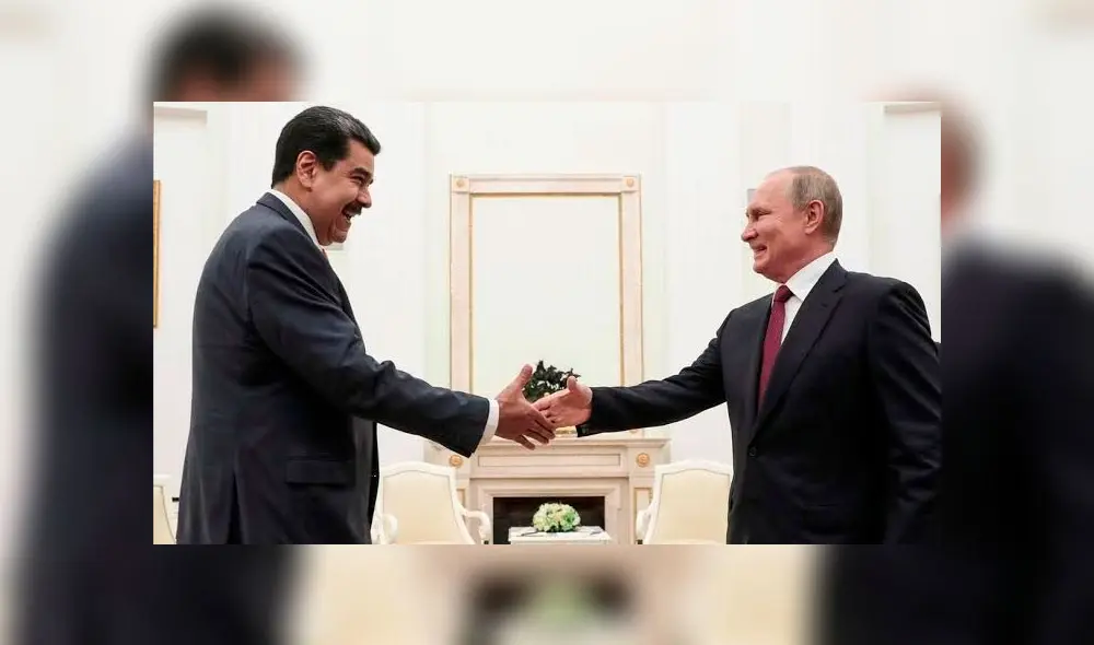 Nicolás Maduro reiteró su respaldo al presidente ruso Vladímir Putin. Foto: AFP Nicolás Maduro reiteró su respaldo al presidente ruso Vladímir Putin. Foto: AFP
