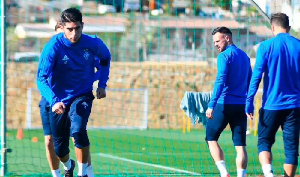 Carlos Zambrano jugó en el Dinamo Kiev ante de fichar por Boca Juniors. Foto: Dinamo Kiev