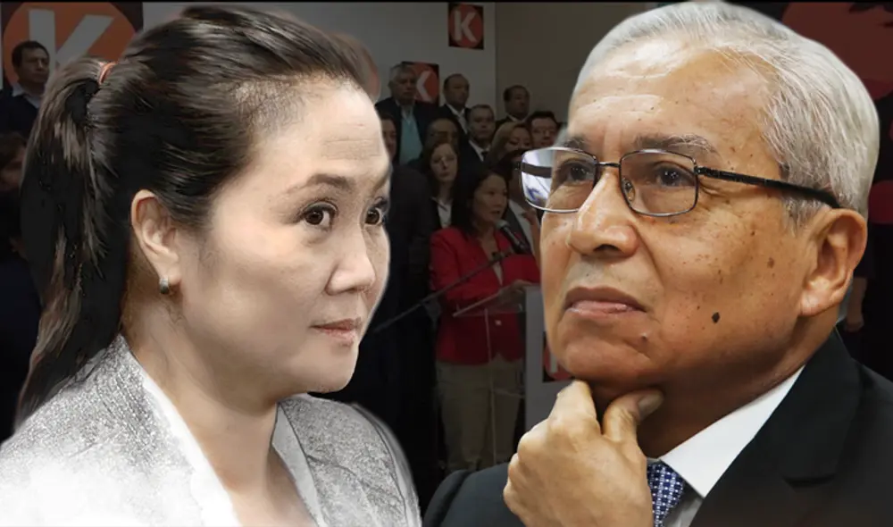 Pedro Chávarry, exfiscal de la Nación, se presentó ante el pleno del Congreso este 1 de junio. Foto: composición La República