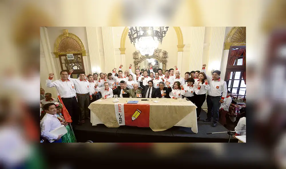 El partido político Perú Libre se fundó el 13 de agosto del 2008. Foto: difusión