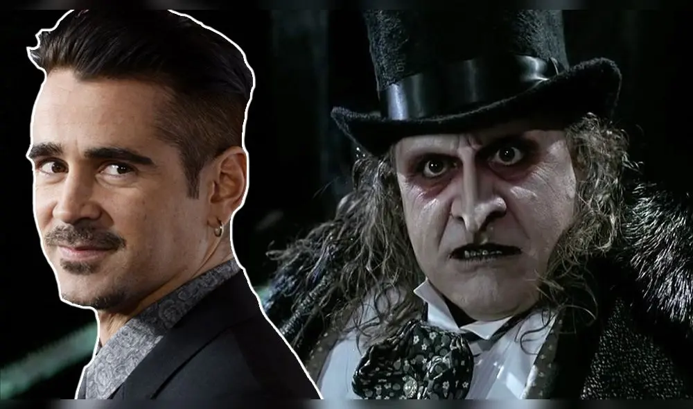 Colin Farrell será el nuevo Pingüino de DC Comics en The Batman de Matt Reeves. Foto: composición/difusión/Warner Bros. Pictures