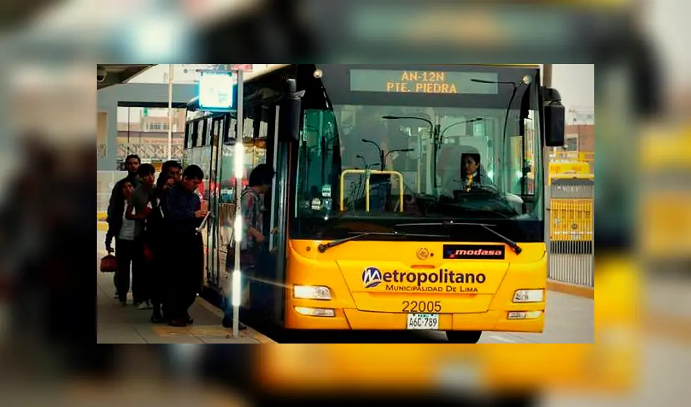 Metropolitano anuncia suspenden algunas rutas alimentadoras. Foto: Difusión
