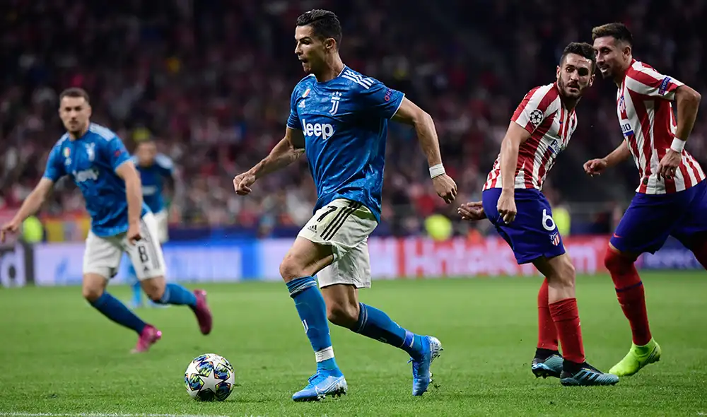 Cristiano Ronaldo será titular con el Manchester United este miércoles ante el Atlético de Madrid por Champions League. Foto: AFP Cristiano Ronaldo será titular con el Manchester United este miércoles ante el Atlético de Madrid por Champions League. Foto: AFP
