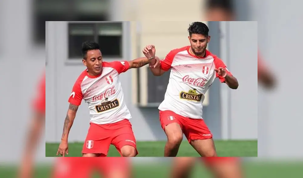 Carlos Zambrano y Christian Cueva juegan en Boca Juniors y Al-Fateh, respectivamente. Foto: Carlos Zambrano/Twitter