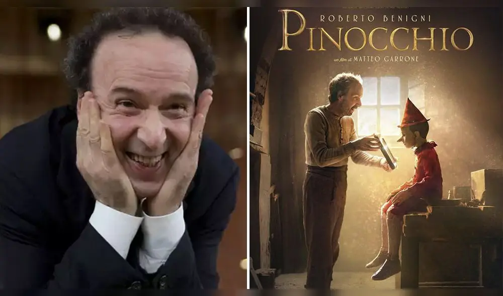 Diez años después de A Roma con amor, Roberto Benigni vuelve al cine con el live action de Pinocho. Foto: composición/La República