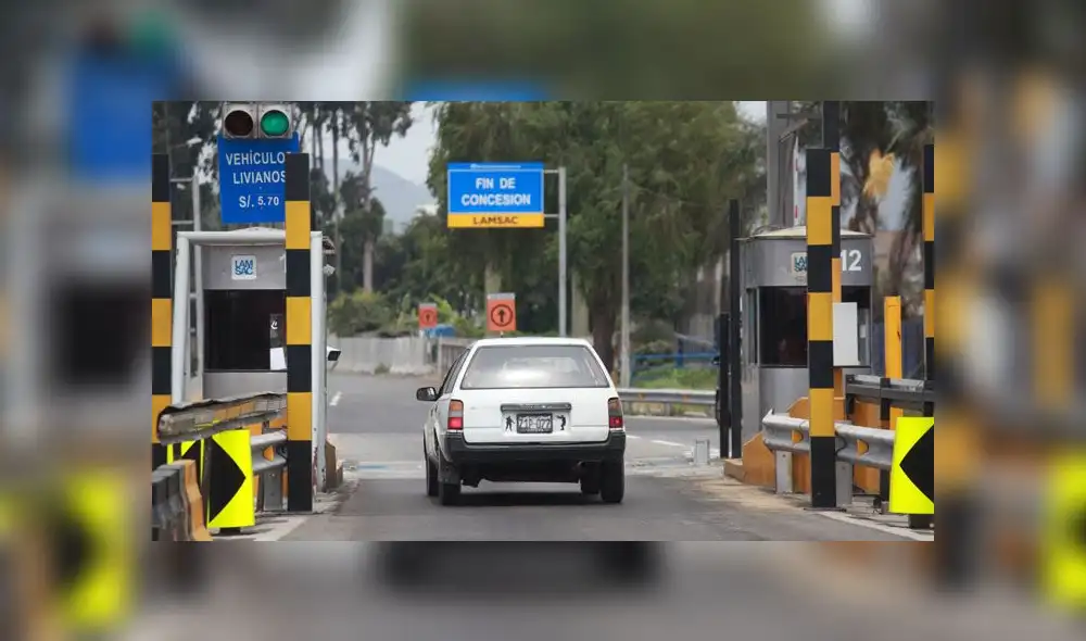 Lamsac apeló en enero para que la tarifa del peaje suba a S/5.70. Foto: difusión. Lamsac apeló en enero para que la tarifa del peaje suba a S/5.70. Foto: difusión.