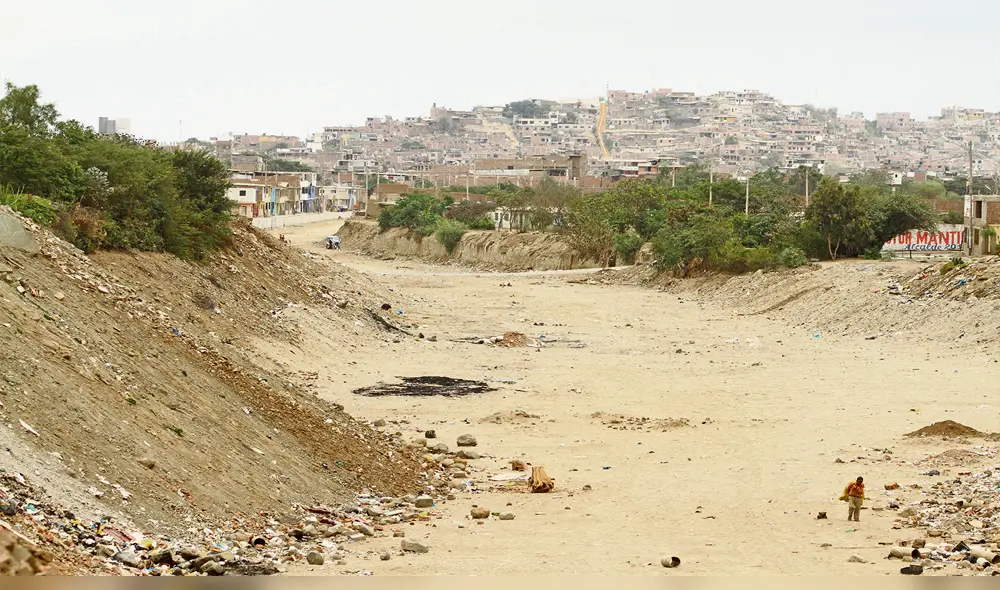 Obra. Es necesario acelerar trabajos en quebrada de San Ildefonso. Foto: La República Obra. Es necesario acelerar trabajos en quebrada de San Ildefonso. Foto: La República
