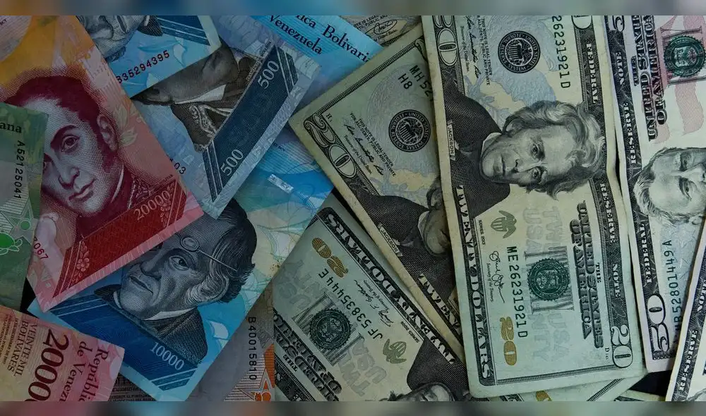 El precio del dólar en Venezuela, según DolarToday. Foto: AFP. El precio del dólar en Venezuela, según DolarToday. Foto: AFP.