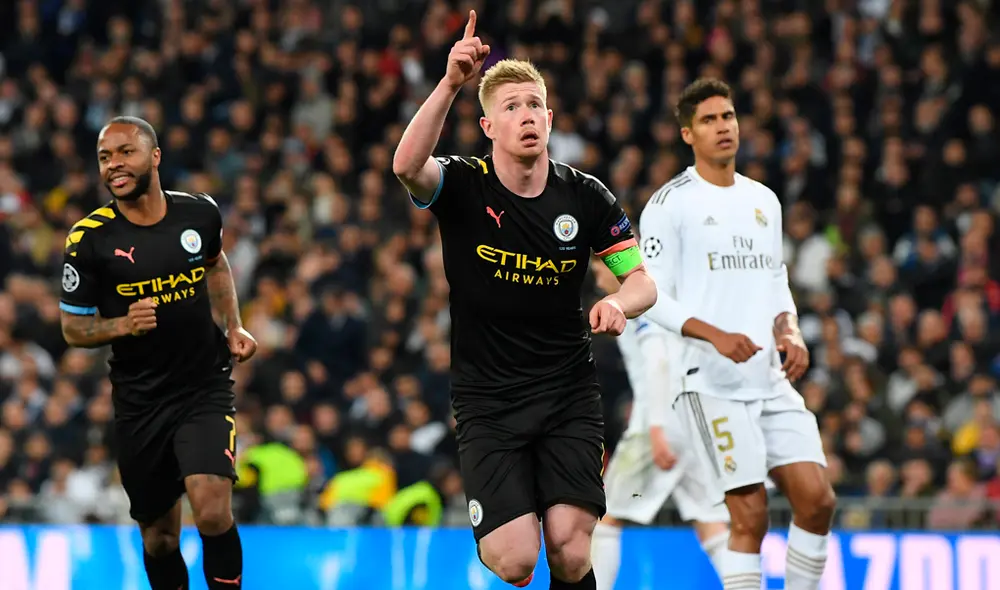 La última vez que citizens y madridistas se vieron las caras fue en la edición 2019-2020. Foto: Champions League La última vez que citizens y madridistas se vieron las caras fue en la edición 2019-2020. Foto: Champions League