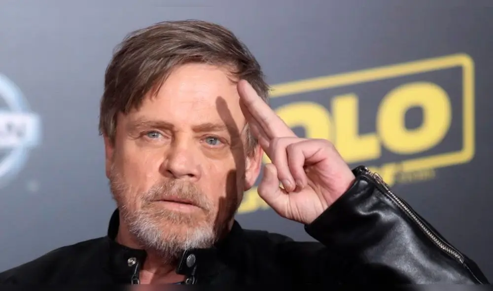 Mark Hamill, uno de los actores emblema de la saga Star Wars. Foto: Disney