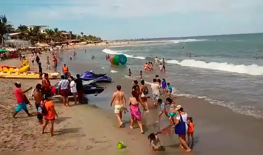 Llegada de turistas a Piura podría originar incremento de casos covid. Foto: La República