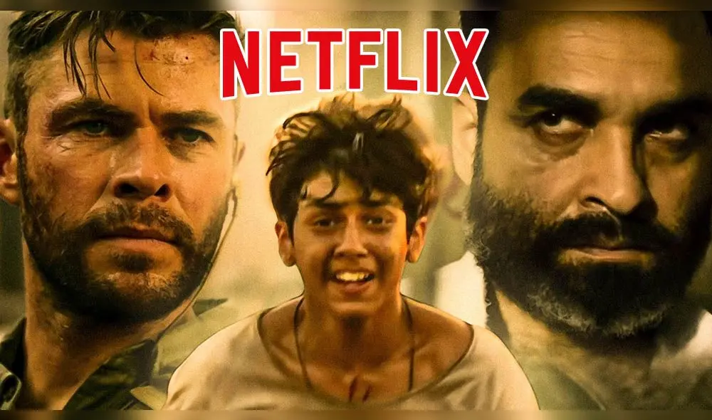 Misión de rescate se convirtió en una de las películas más populares de Chris Hemswoth en el 2020. Foto: composición/Netflix