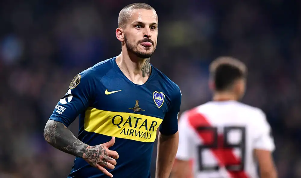 Darío Benedetto disputó la final de la Copa Libertadores ante River Plate en el 2018. Foto: AFP Darío Benedetto disputó la final de la Copa Libertadores ante River Plate en el 2018. Foto: AFP