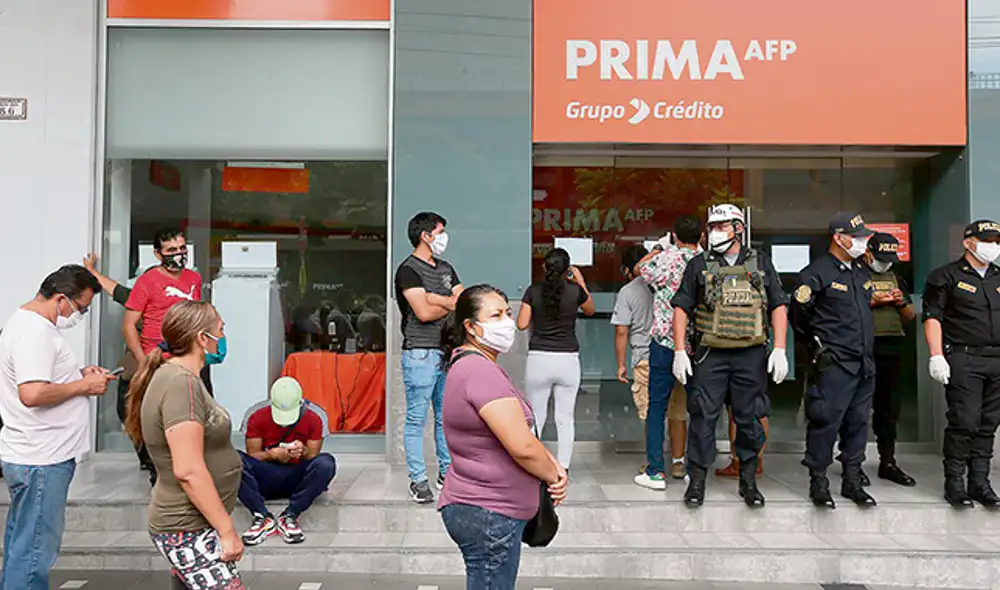 Durante la pandemia se aprobaron dos retiros de dinero del fondo privado de pensiones. Foto: archivo