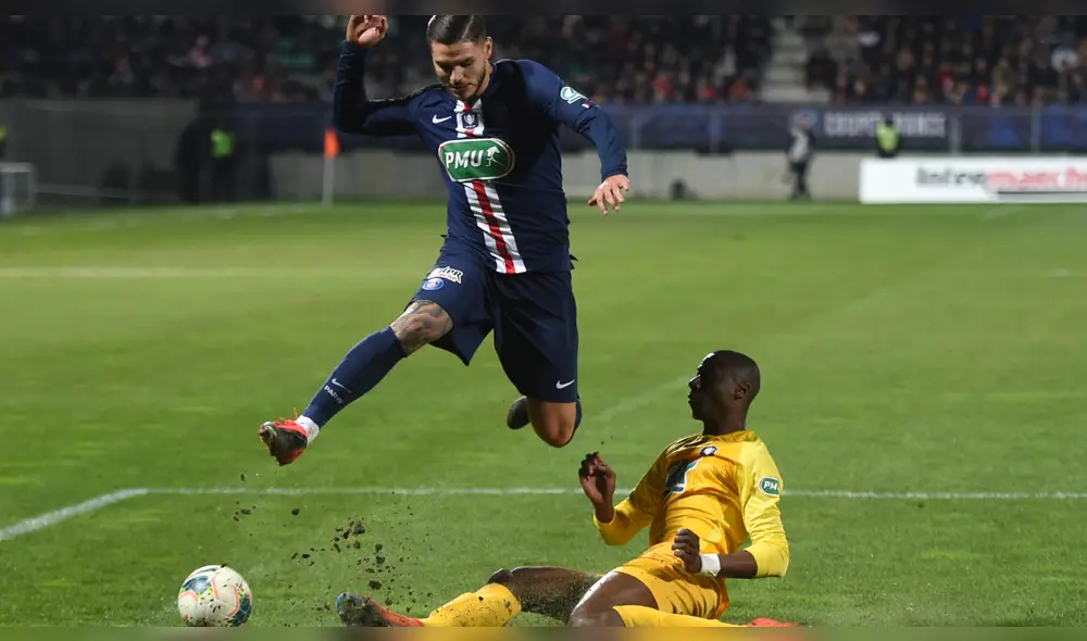 Icardi tampoco jugó el último partido de PSG por la Ligue 1. Foto: AFP Icardi tampoco jugó el último partido de PSG por la Ligue 1. Foto: AFP