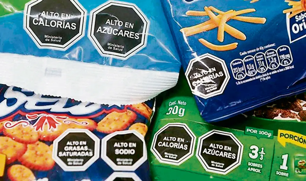 La industria ha presionado desde un inicio para no adecuar su producción o importación de alimentos a la norma de etiquetado. Foto: difusión